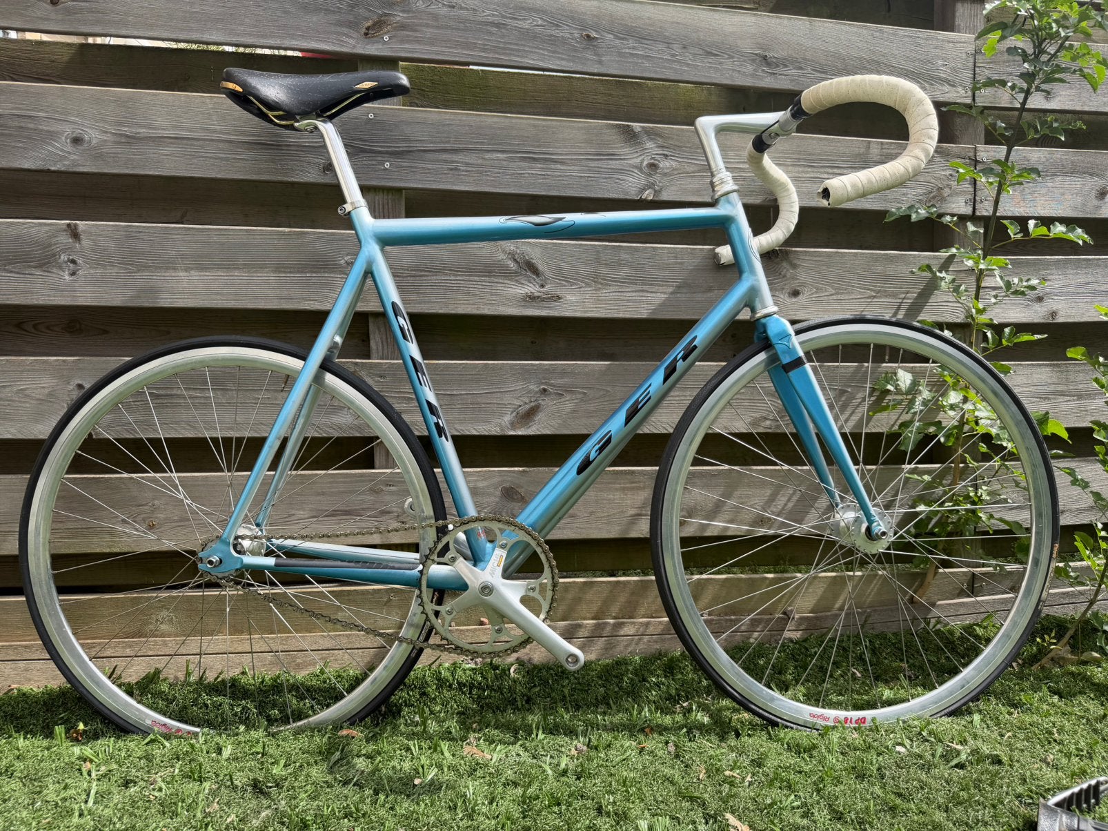GER Custom Bike Design baanfiets / Track Bike – stalen frame, Minder dan 10 versnellingen, Staal, Zo goed als nieuw, Ophalen