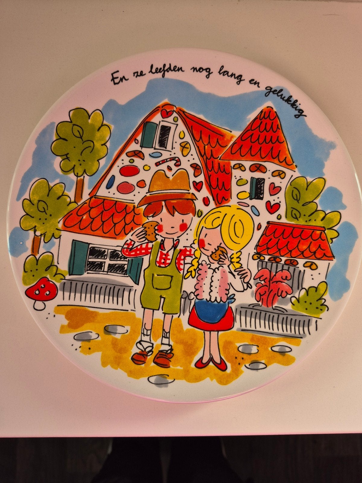 Blond Efteling Ontbijtbordje, Ophalen of Verzenden, Nieuw, Aardewerk, Overige typen
