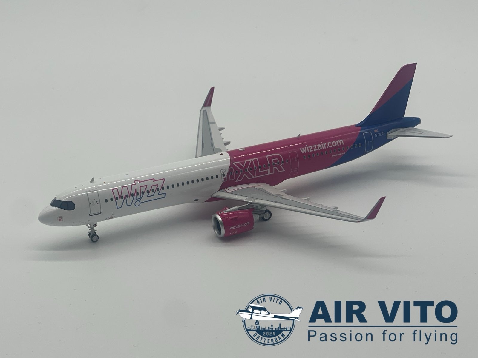 Airbus A321XLR Wizz Air "XLR" G-XLRA 1:200 Inflight 200, Verzamelen, 2992jb, Schaalmodel, Ophalen of Verzenden, Operations@airvito.com