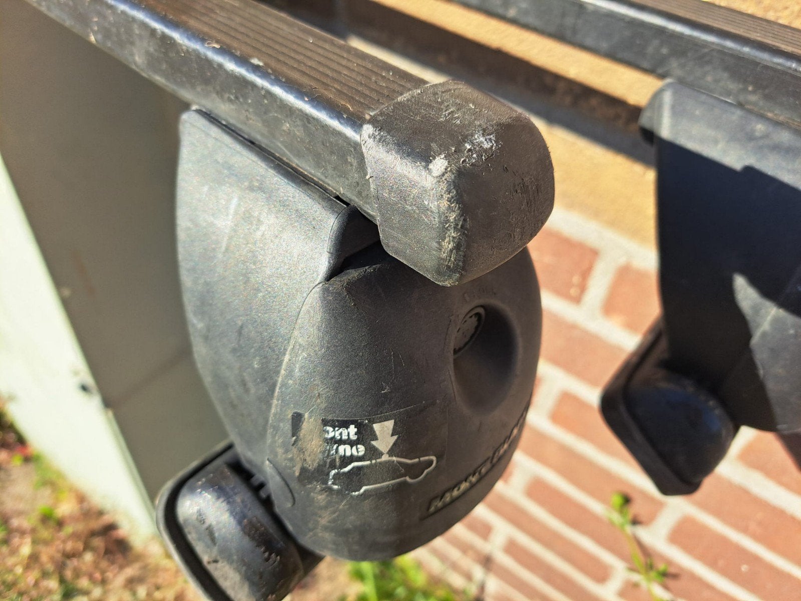 Mont Blanc dakdragers VW Golf 5 (2004-2009), Auto diversen, Dakdragers, Ophalen, Zo goed als nieuw