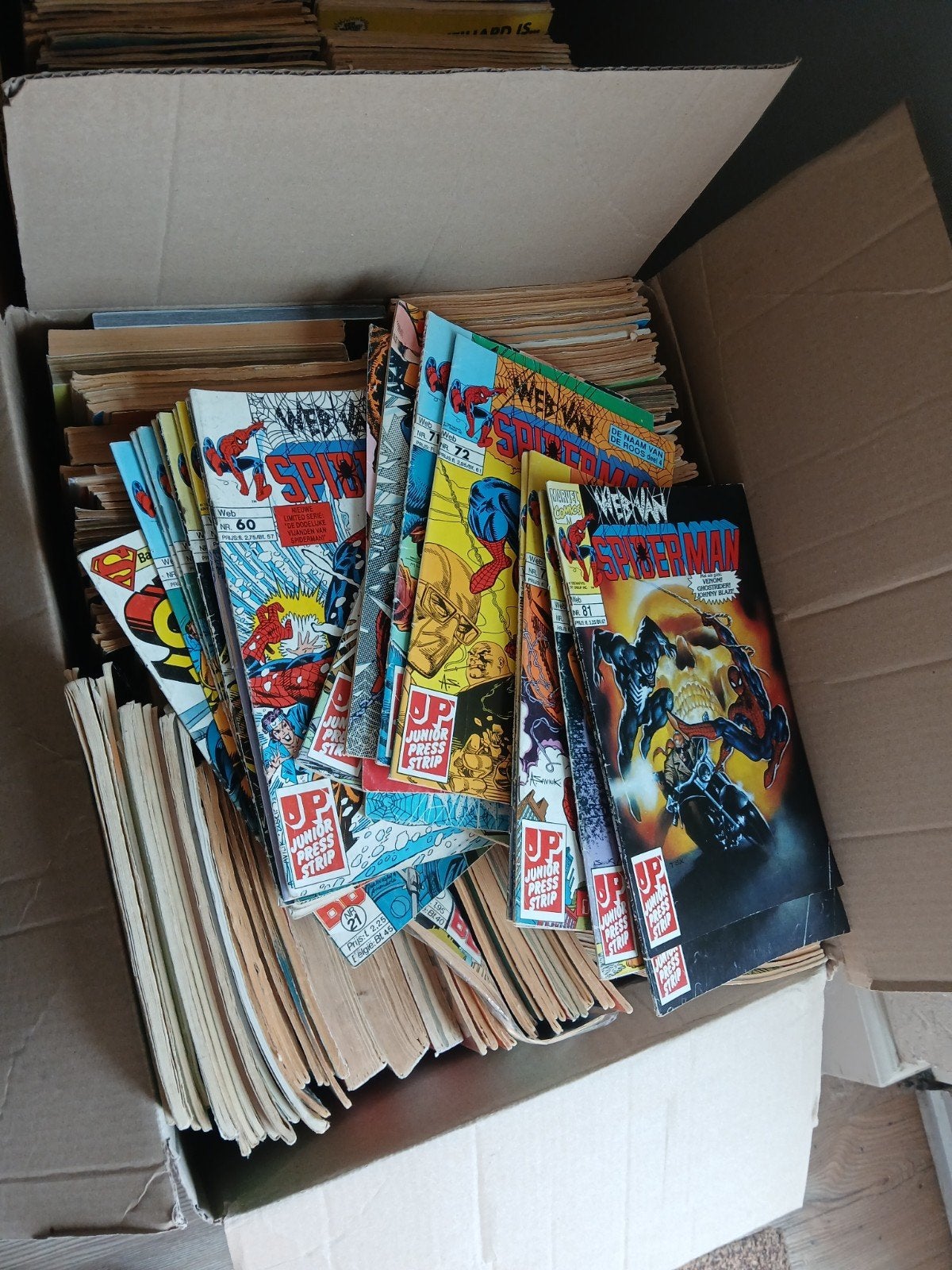 Grote collectie nl Marvel en dc  comics, Meerdere comics, Ophalen, Gelezen, Amerika