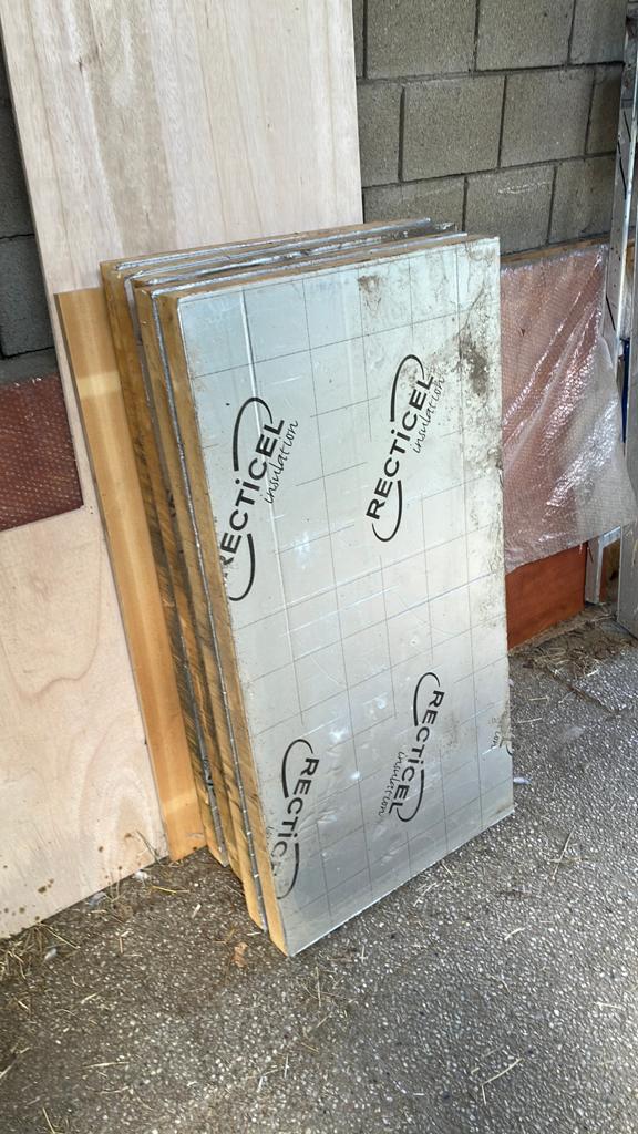 Bijna Gratis af te halen isolatie platen, Ophalen, Hardschuim (Pir), 4 tot 8 cm
