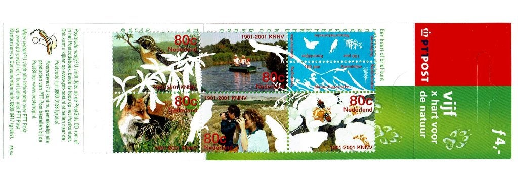 Nederland NVPH pb 64 postfris, Verzenden, Na 1940, Postfris