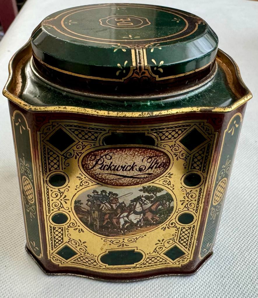 Origineel Douwe Egberts Theeblik, Ophalen of Verzenden, Koffie, Douwe Egberts