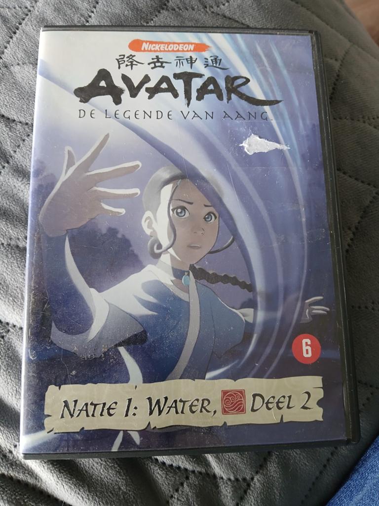 Avatar: De Legende van Aang - Natie 1: Water, Deel 2 DVD, Cd's en Dvd's, Dvd's | Tekenfilms en Animatie, Zo goed als nieuw, Amerikaans