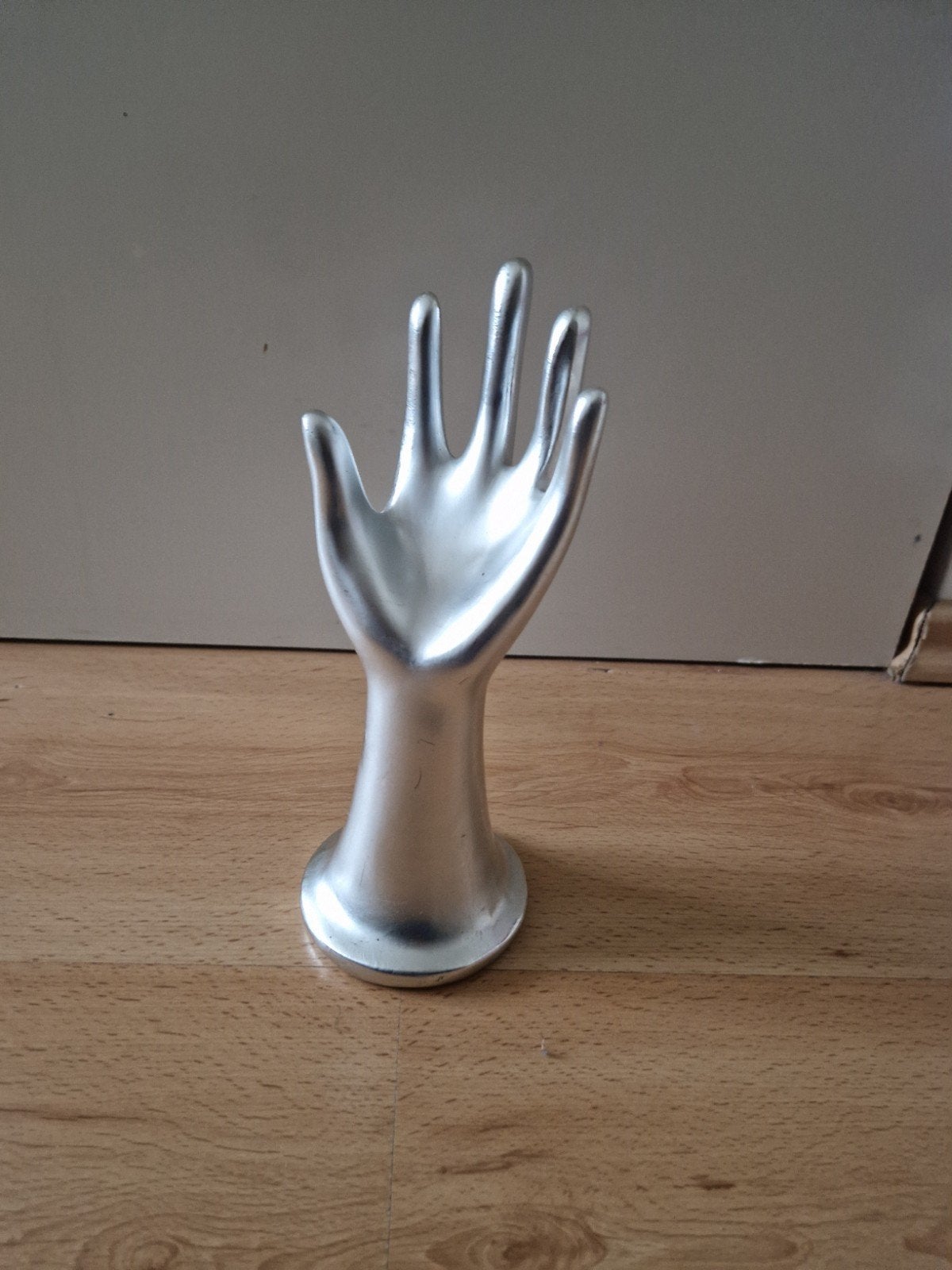 hand ringenhouder ringhouder zilverkleurig ring houder, Ophalen of Verzenden, Zo goed als nieuw, Dier