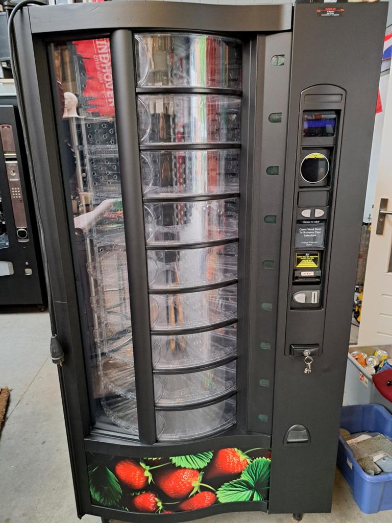 Zuivel / fruit automaat gekoeld, Ophalen