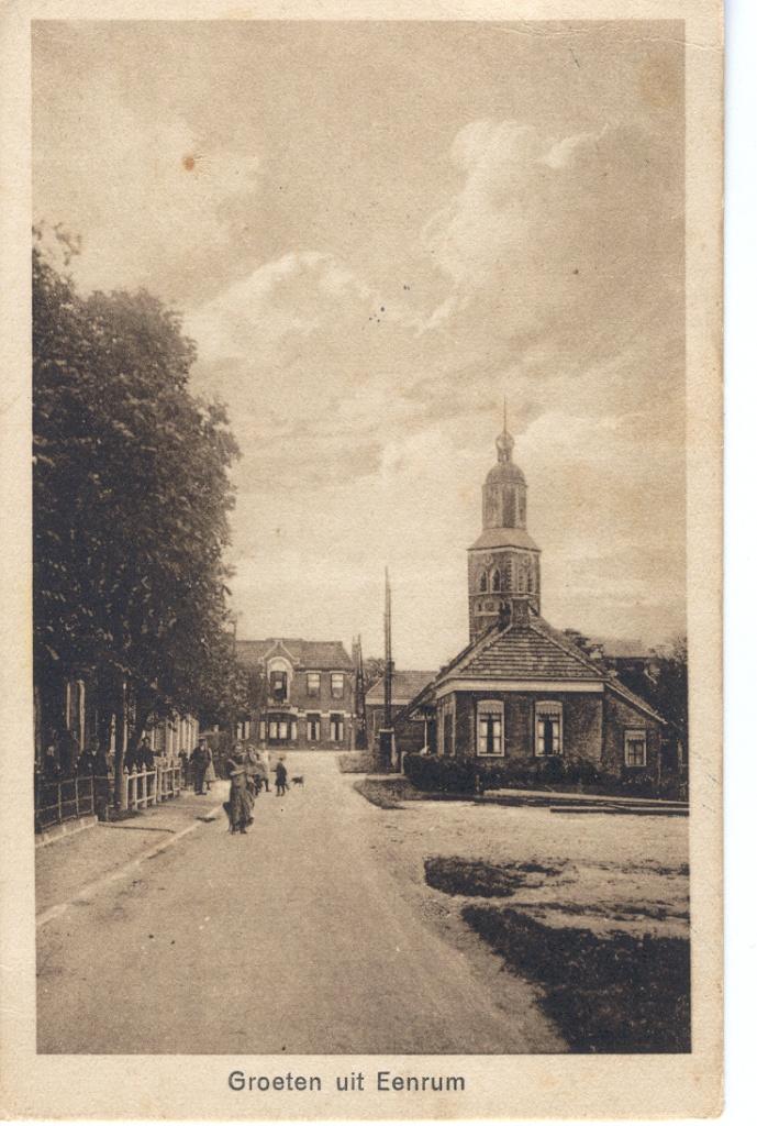 Eenrum, Ophalen of Verzenden, 1920 tot 1940, Gelopen, Groningen