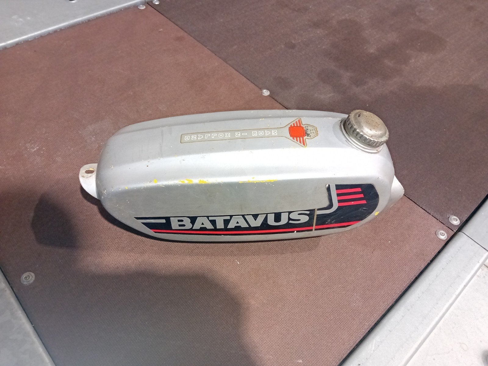 Batavus tank, Ophalen