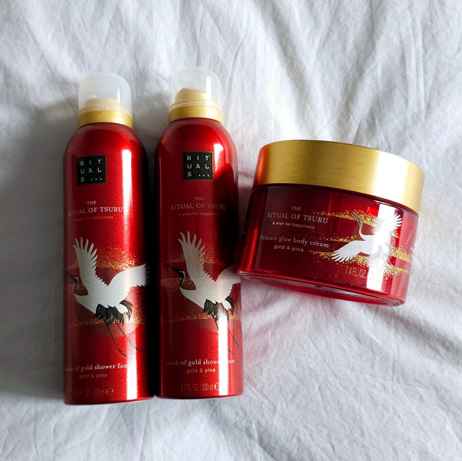 NU €35 ‼️ Rituals Ritual of Tsuru body cream crème 2x foam, Sieraden, Tassen en Uiterlijk, Uiterlijk | Lichaamsverzorging, Nieuw