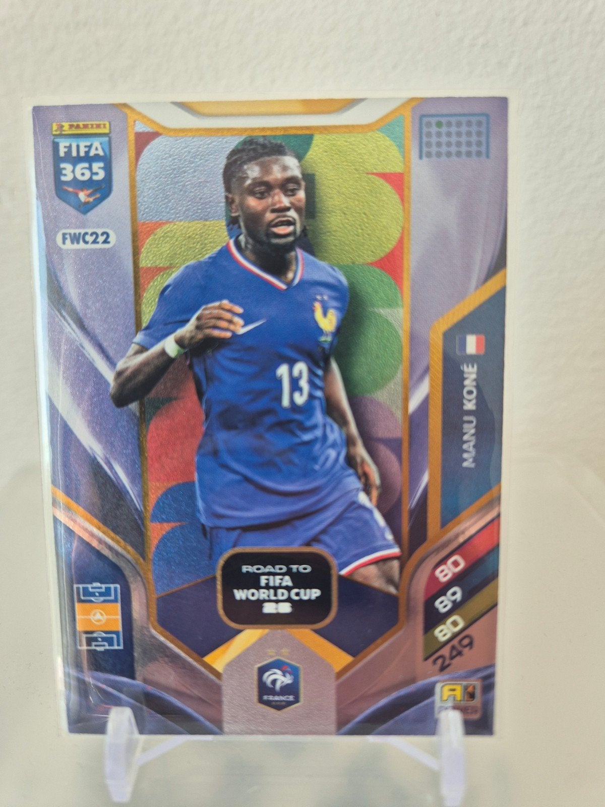 Manu KONÉ, Panini, inclusief verzendkosten, Ophalen of Verzenden, Nieuw, Plaatje