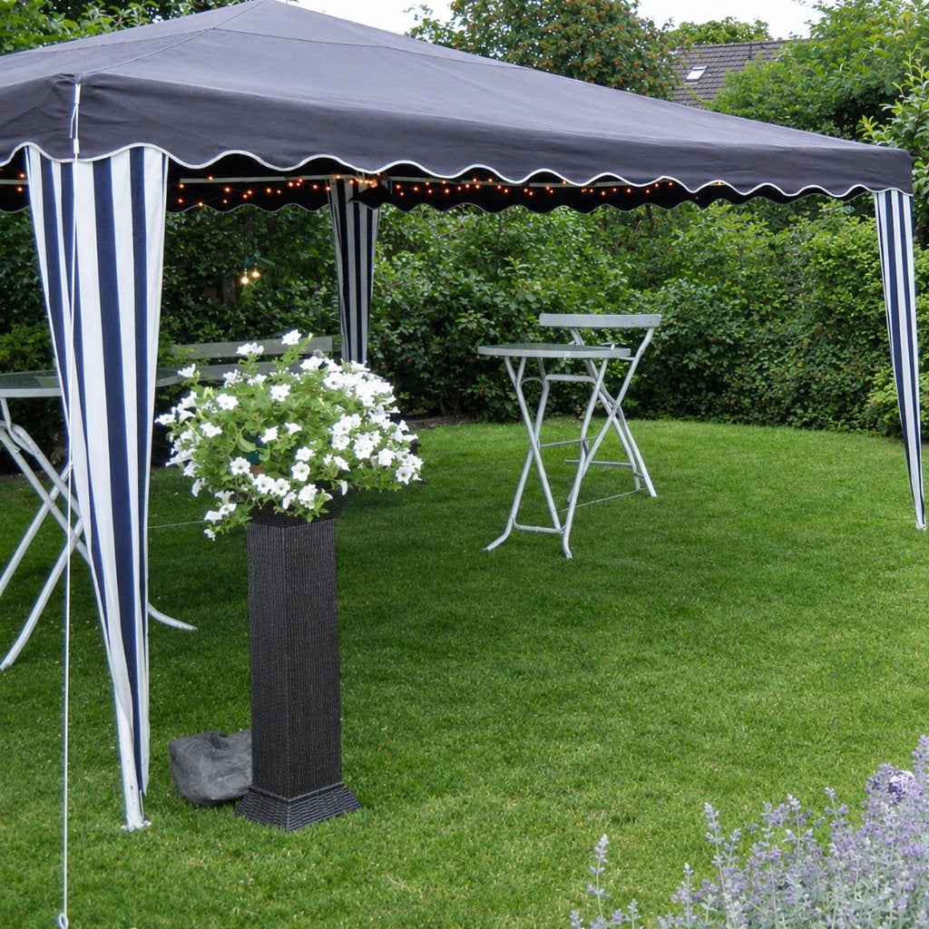 partytent 5x5 mtr, Ophalen, Gebruikt, 5 tot 8 meter, 4 tot 6 meter