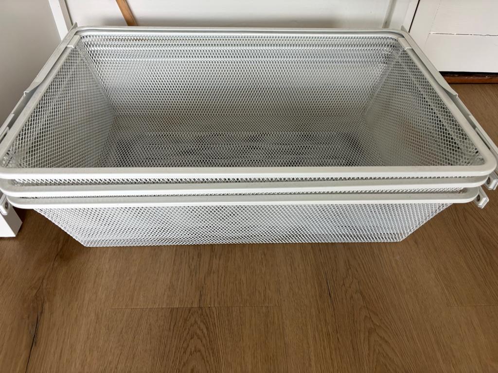 IKEA Boaxel fijndraadmanden 3x, Ophalen, Gebruikt