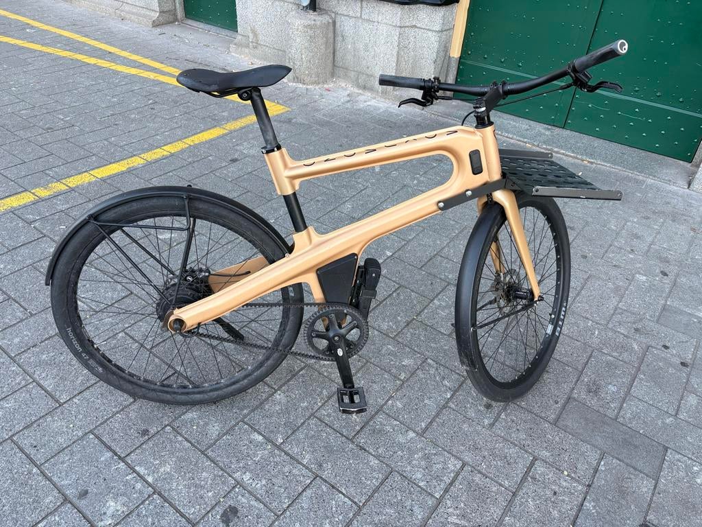 Mokumono Delta S elektrische fiets, Gebruikt, 51 tot 55 cm, 30 tot 50 km per accu, Ophalen