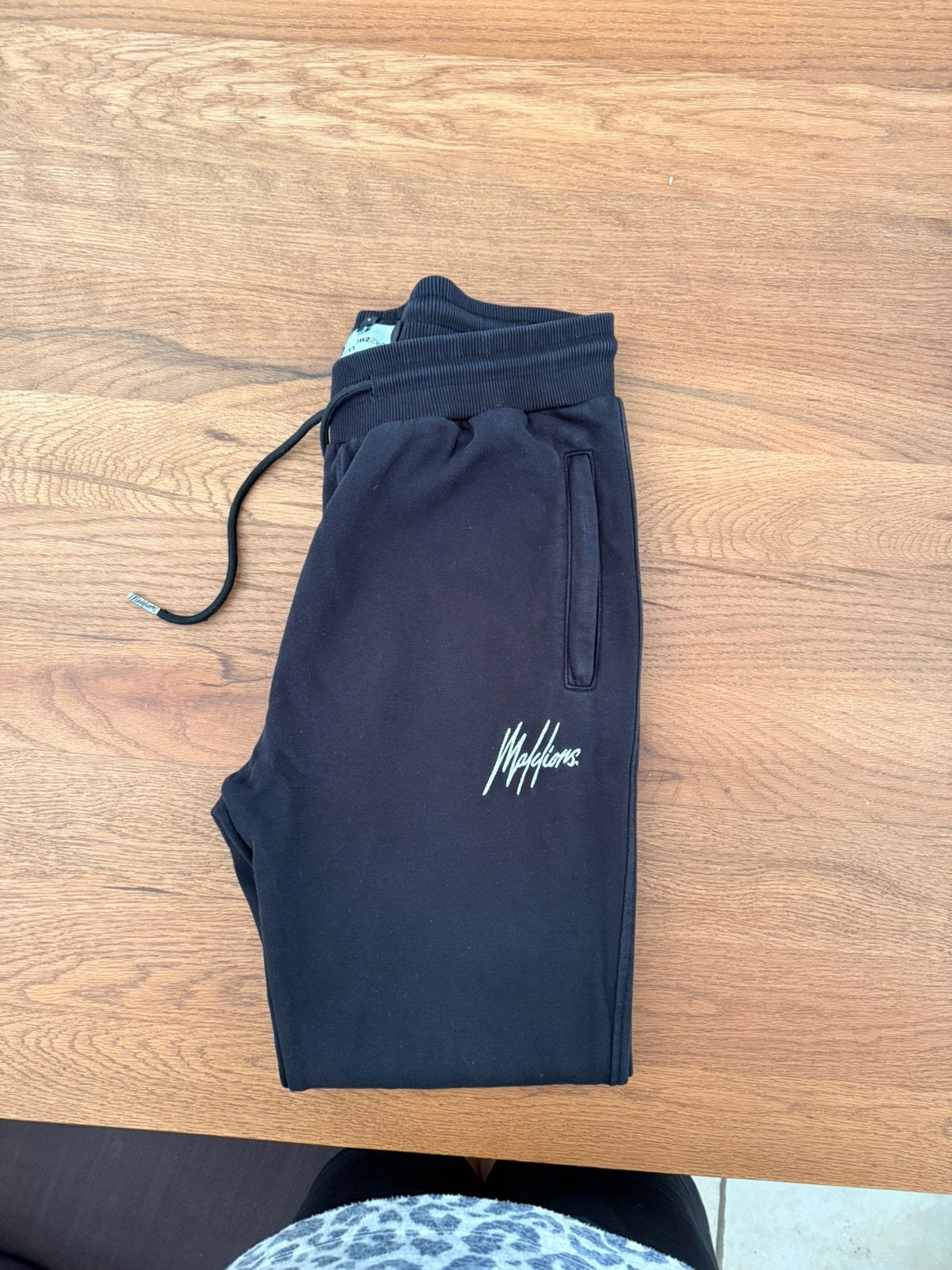 Malelions joggingbroek maar L, Ophalen of Verzenden, Gedragen, Maat 52/54 (L), Zwart