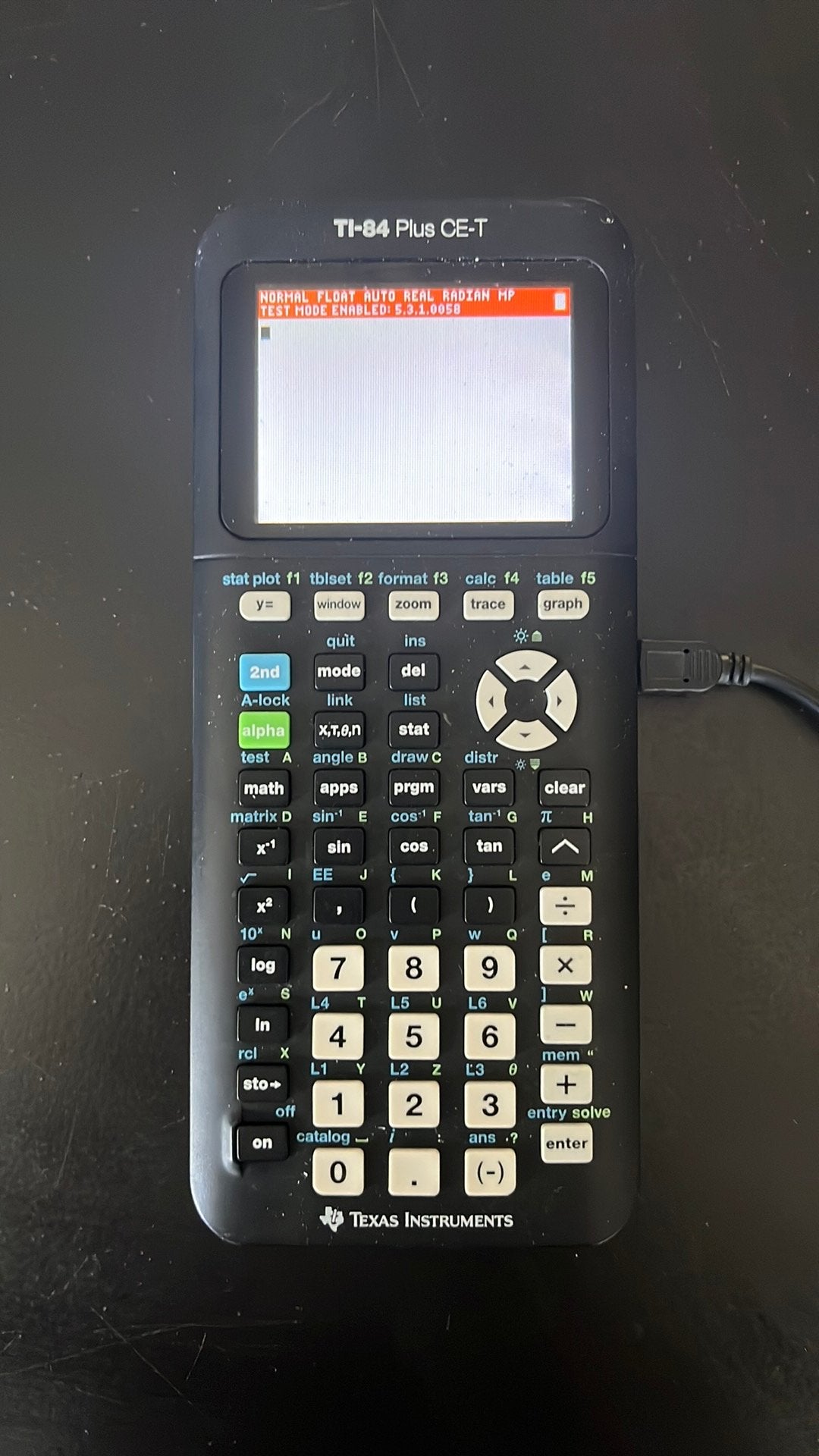 Texas instruments Grafisch Rekenmachine, Ophalen of Verzenden, Zo goed als nieuw