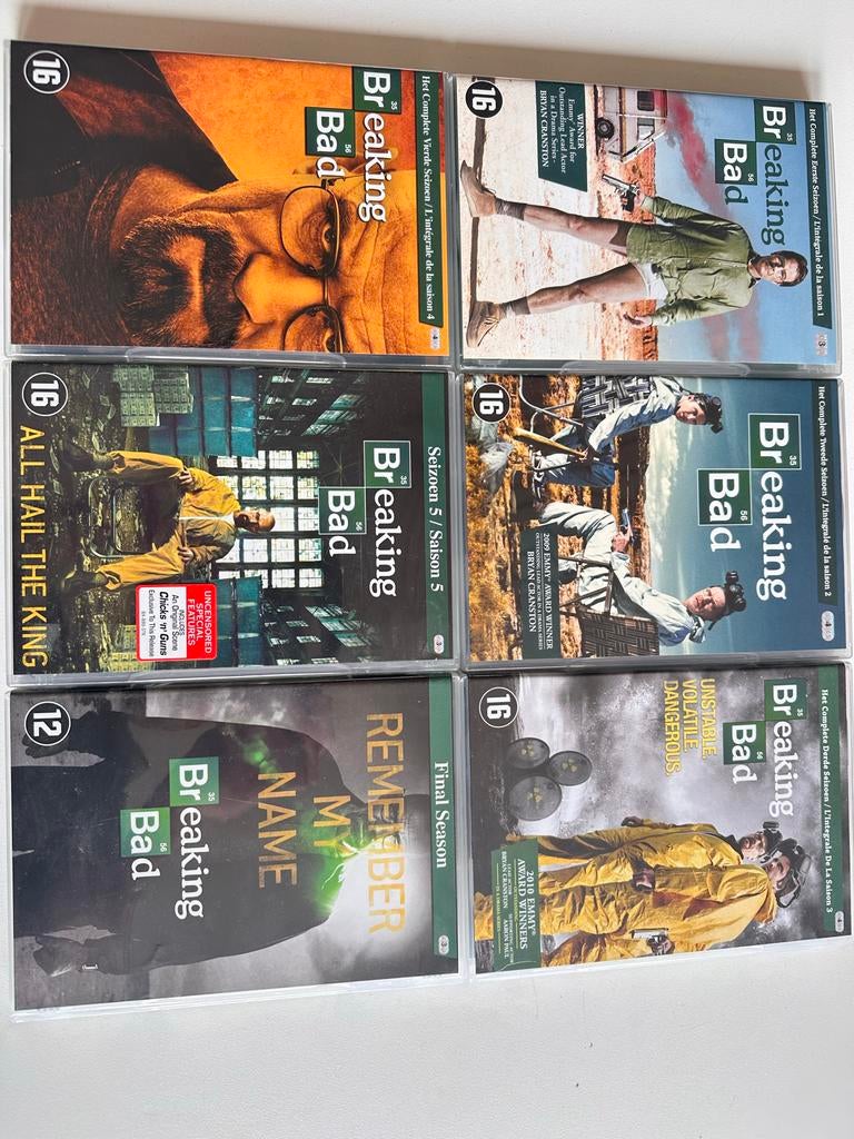 Breaking Bad complete serie DVD set, Vanaf 16 jaar, Ophalen of Verzenden, Zo goed als nieuw, Drama