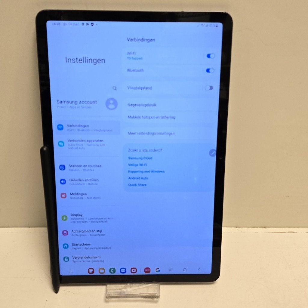 Samsung Galaxy Tab S7 WiFi - 5G | 128GB | D-Grade (838559), Samsung Electronics Benelux B.V., Nlsamsung@edelman.com, Evert van de Beekstraat 310, 1118 CX Schiphol, Nederland