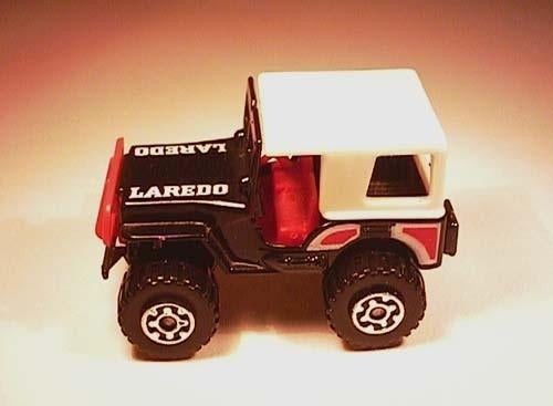 Jeep Laredo, Matchbox 1981, Ophalen of Verzenden, Zo goed als nieuw, Auto