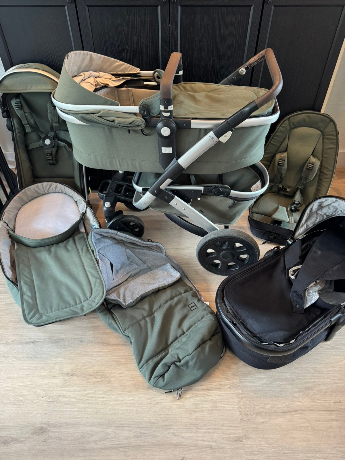Joolz Geo 2 kinderwagen + uitbreidingsset + veel accessoires, Kinderen en Baby's, Kinderwagens en Combinaties, Ophalen, Zo goed als nieuw