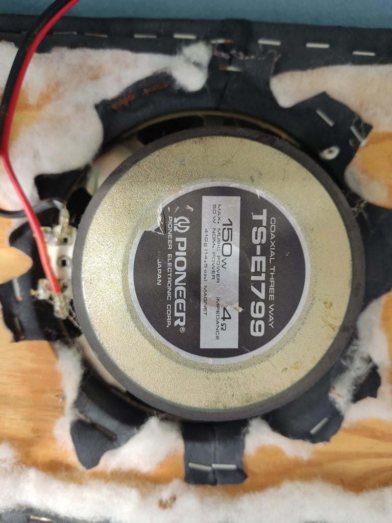 Hoedenplank Lupo Pioneer TS-E1799 Coaxiale Drie-Weg Speakers, Ophalen of Verzenden, Gebruikt