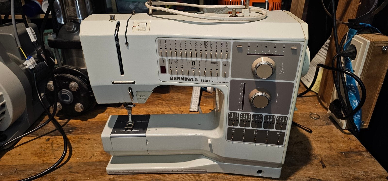 Bernina 1130 Naaimachine - Werkt perfect, direct te testen!, Ophalen of Verzenden, Gebruikt, Naaimachine, Bernina