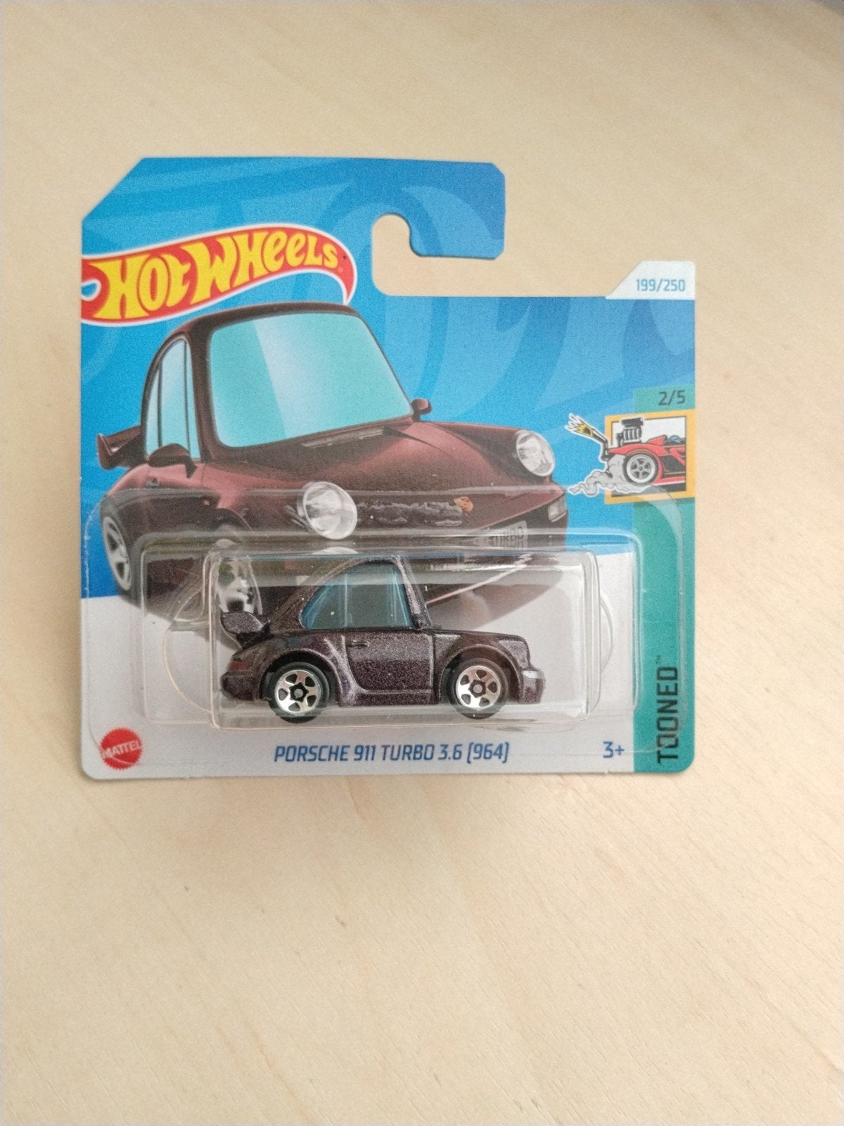 Hotwheels porsche 911 turbo 3.6 964 hot wheels, Ophalen of Verzenden, Nieuw, Auto