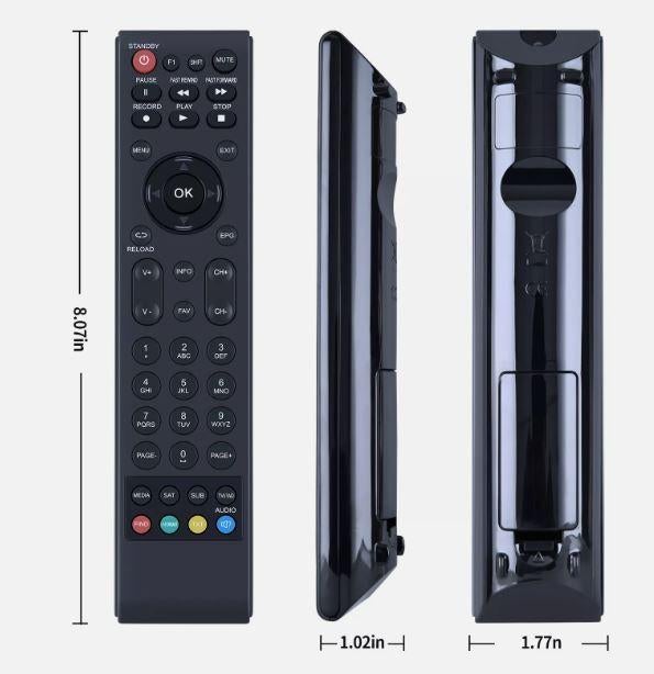 Ab cryptobox 400 500 600 remote(nieuw), Ophalen of Verzenden, Refurbished, Origineel