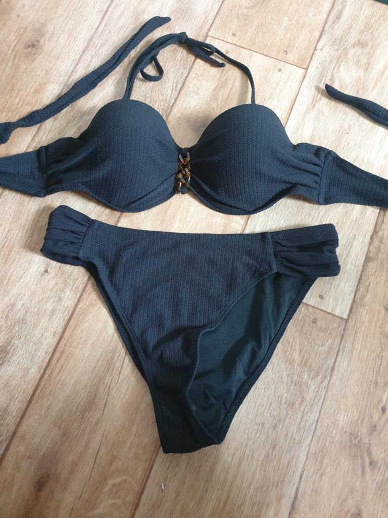 Bandeau bikini, Kleding | Dames, Badmode en Zwemkleding, Ophalen of Verzenden, Nieuw, Blauw, Bikini
