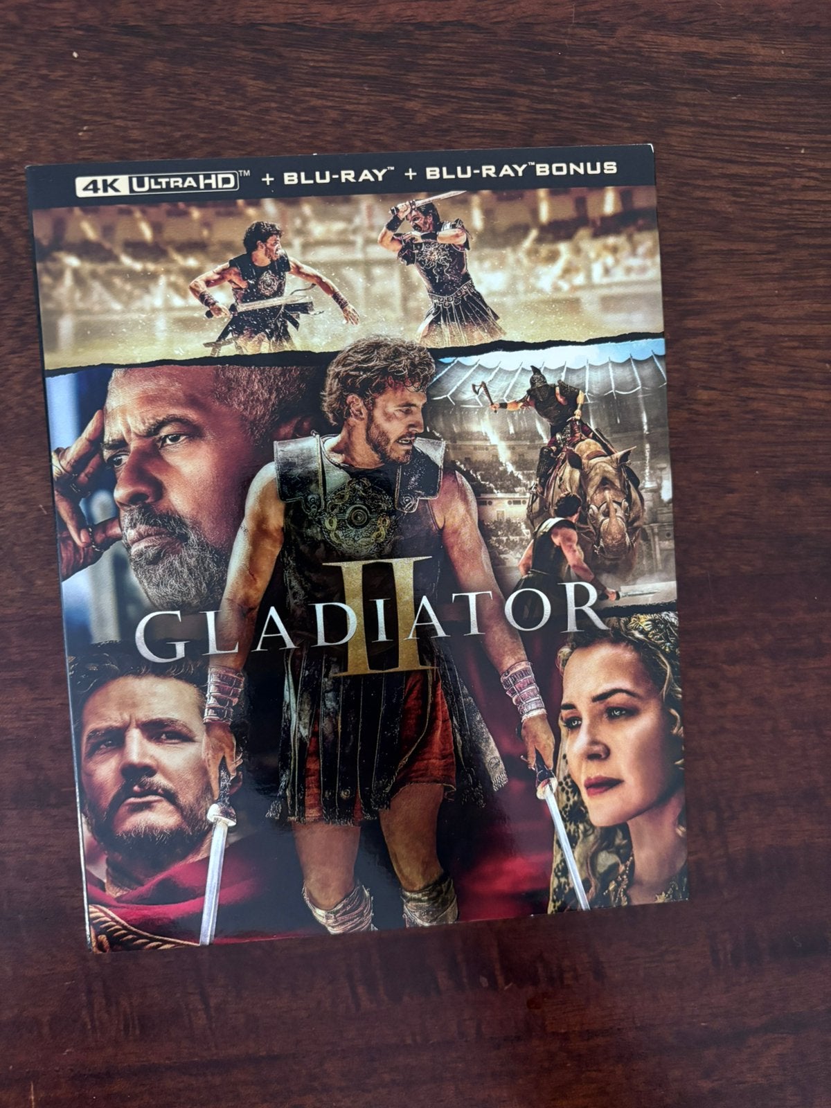 Gladiator II 4K Ultra HD + Blu-ray + Bonus - Nieuwstaat, Ophalen of Verzenden, Nieuw in verpakking, Actie, Boxset