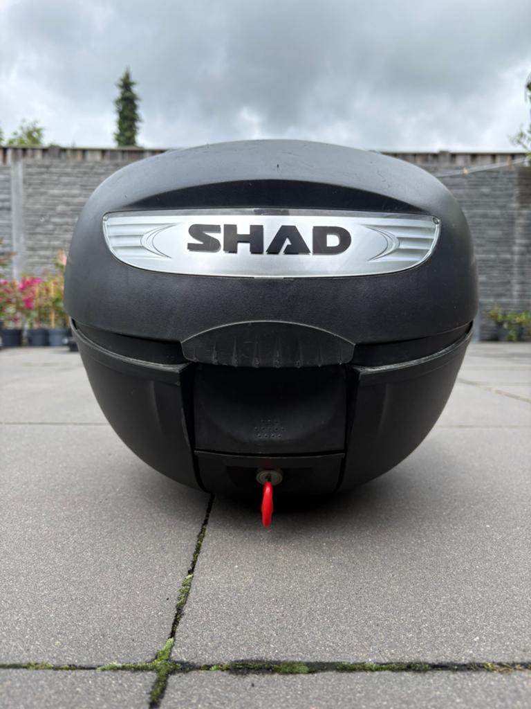 Topkoffer shade, Ophalen, Gebruikt