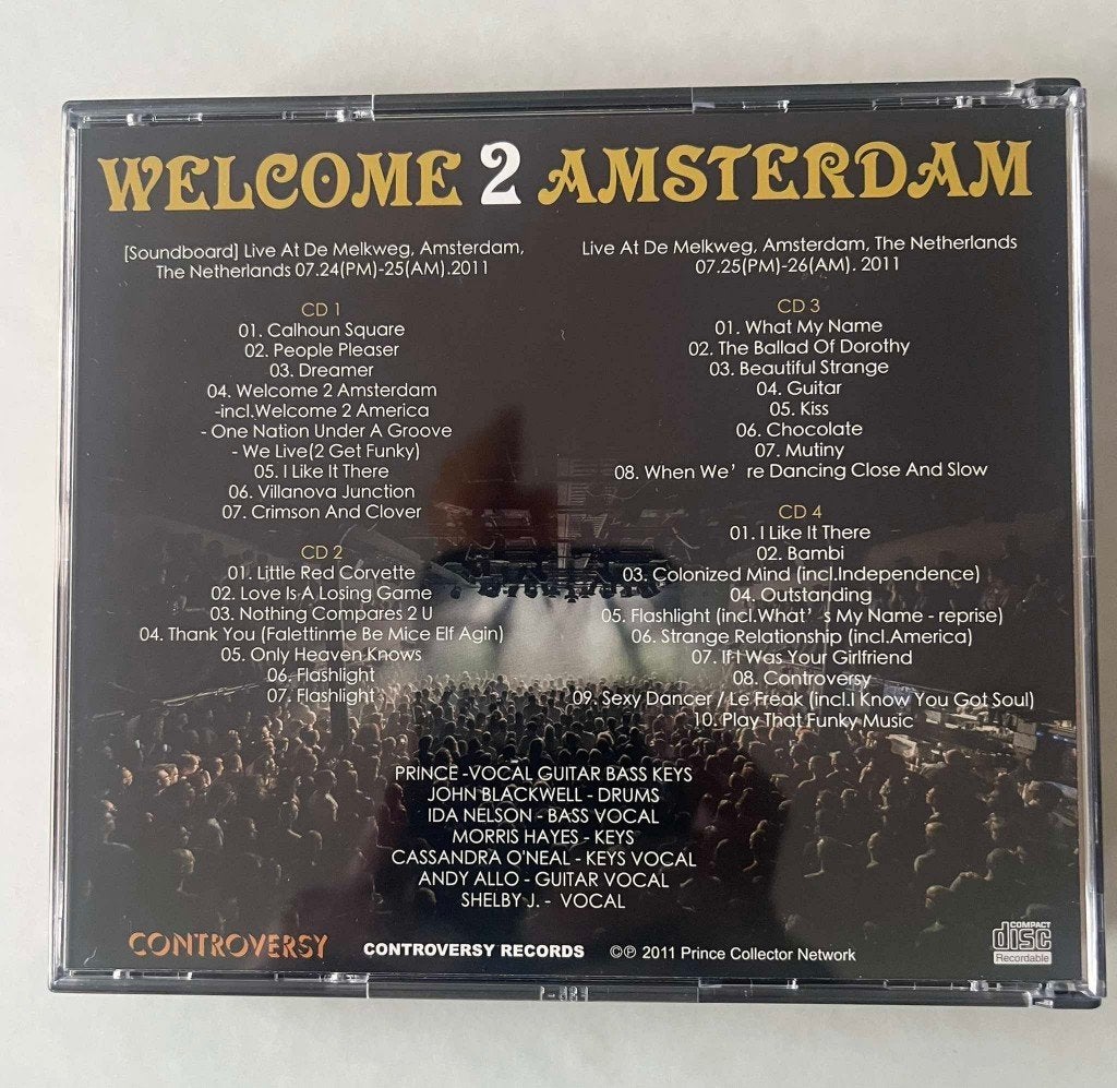 Prince - Welcome 2 Amsterdam 2011 (Melkweg Aftershows), Live-album, Speciale editie, Nieuw in verpakking, Verzenden