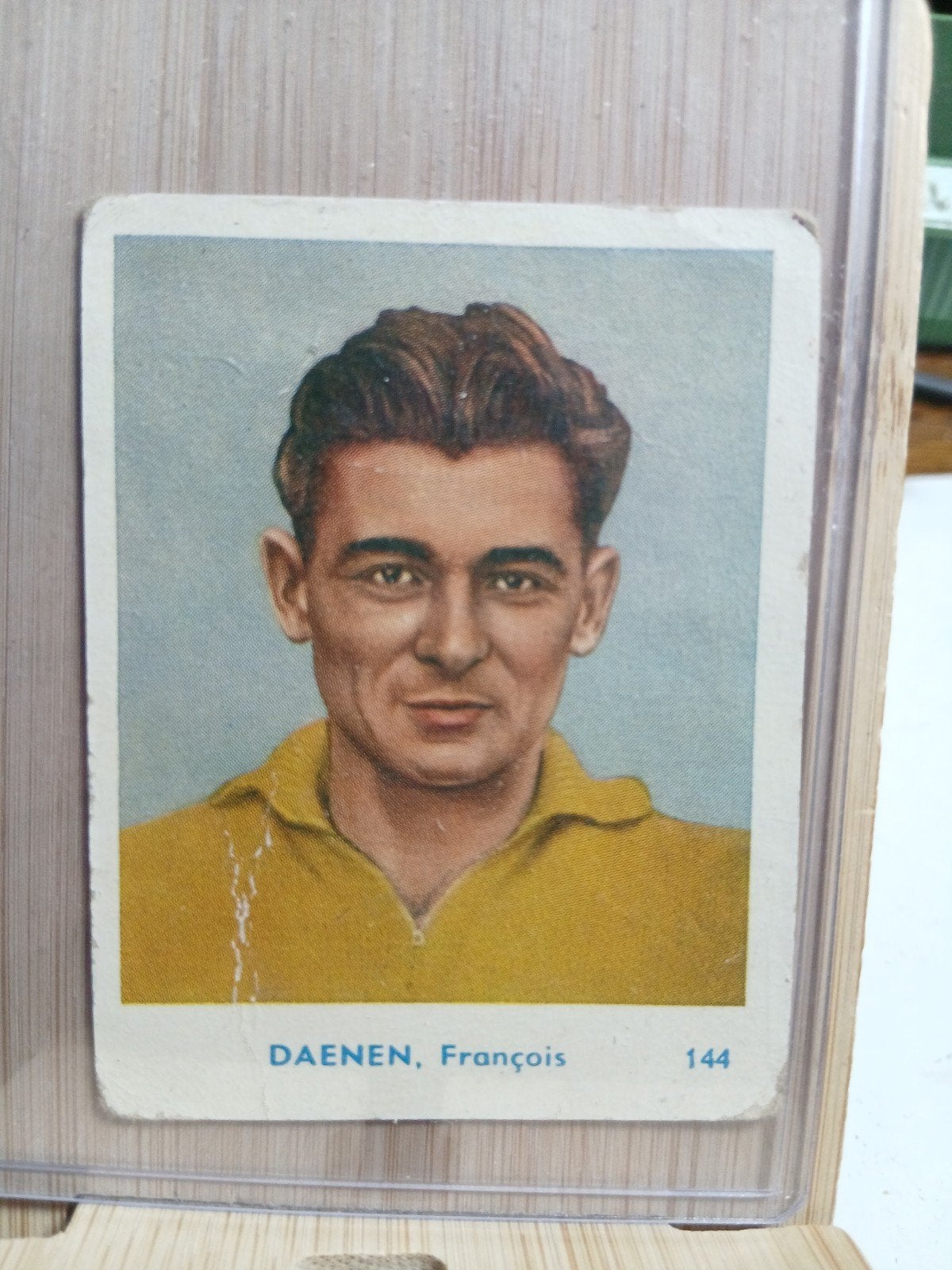 Voetbalkaart Fran&ccedil;ois Daenen - Royal Tilleur, Ophalen of Verzenden, Gebruikt, Speelkaart(en)