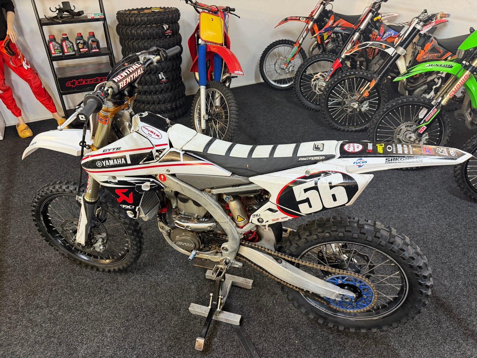 Yamaha YZF 250 2014 - Vol opties, Inruil mogelijk!, Sportuitlaat, Gebruikt, Particulier, Crossmotor