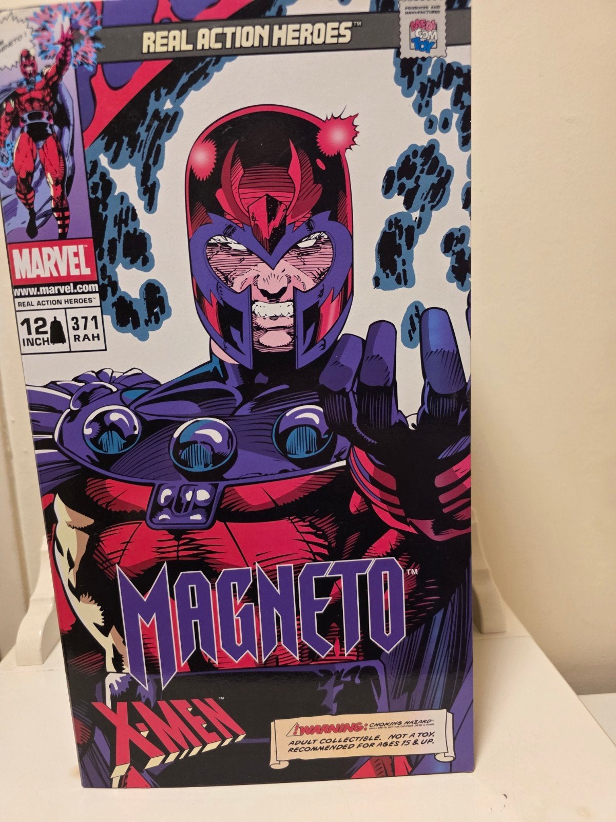 Magneto X-Men Real Action Heroes 12 inch figuur, Ophalen of Verzenden, Zo goed als nieuw