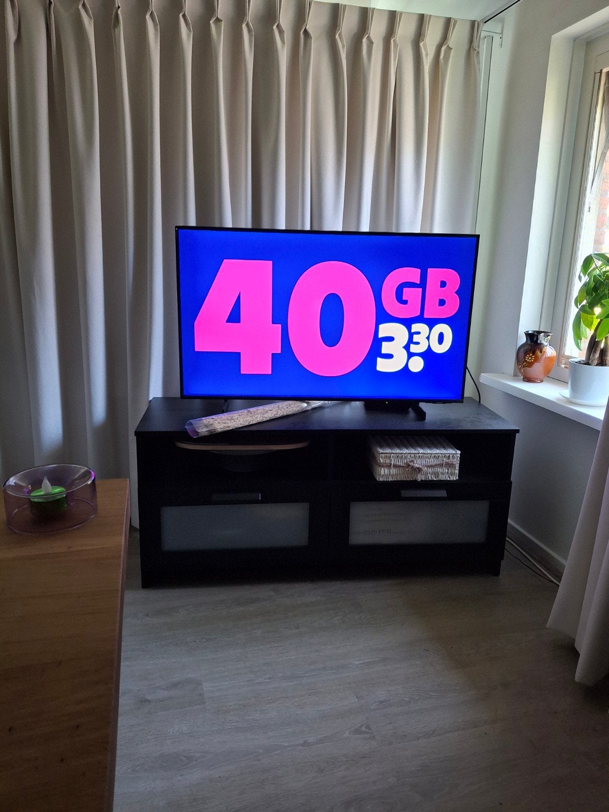 Smart TV, Ophalen, 50 tot 100 cm, Zo goed als nieuw, Minder dan 100 cm