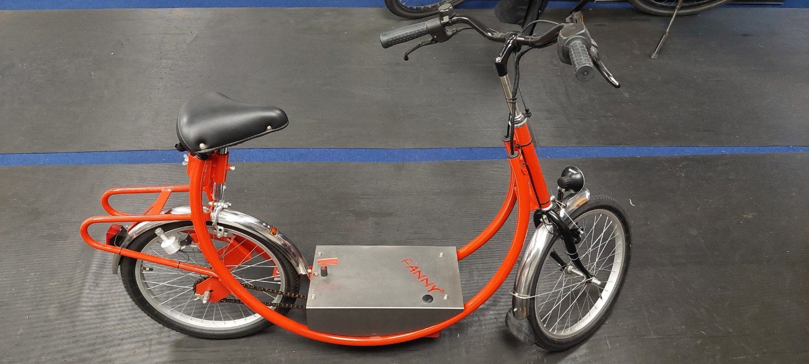 Unieke Fanny elektrische step, Fietsen en Brommers, Steps, Ophalen, Gebruikt, Elektrische step (E-scooter), Fanny