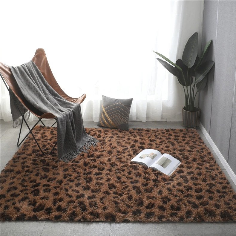 Panter Rechthoekig Hoogpolig Vloerkleed / Tapijt Luipaard, Huis en Inrichting, Stoffering | Tapijten en Kleden, Verzenden, 150 tot 200 cm