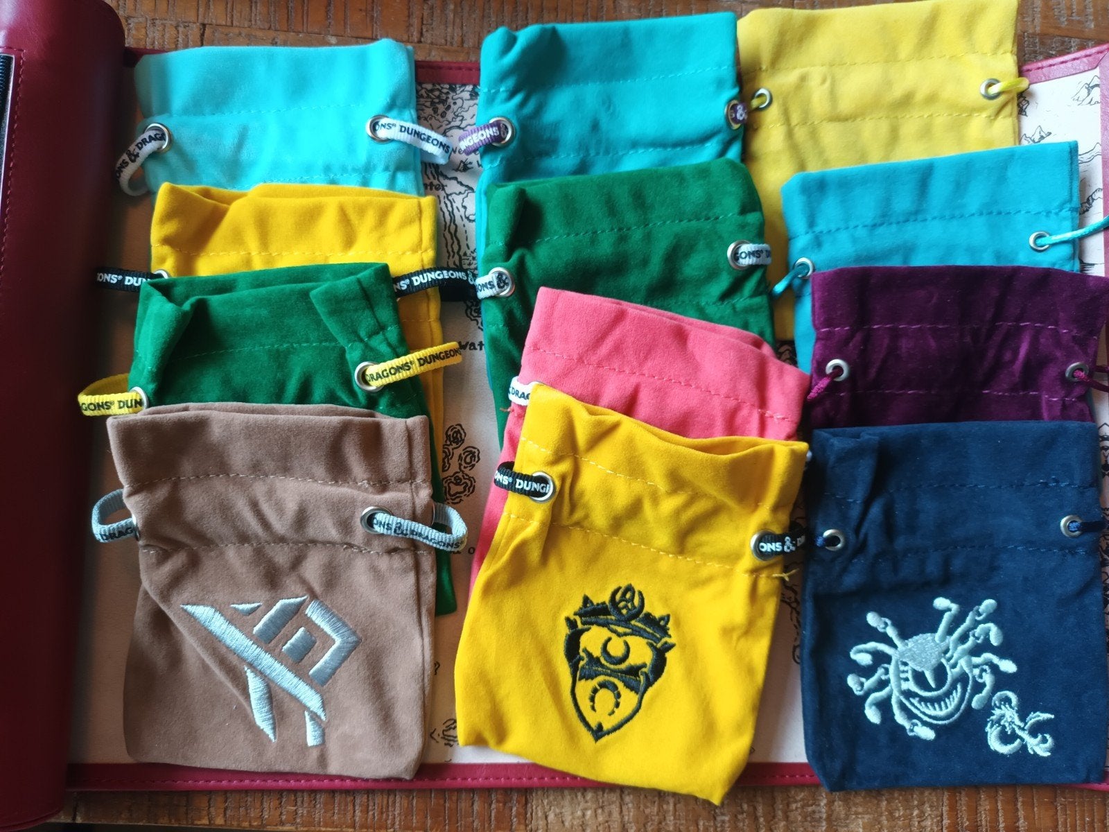 Dungeons and dragons D&D Dice bags, Ophalen of Verzenden