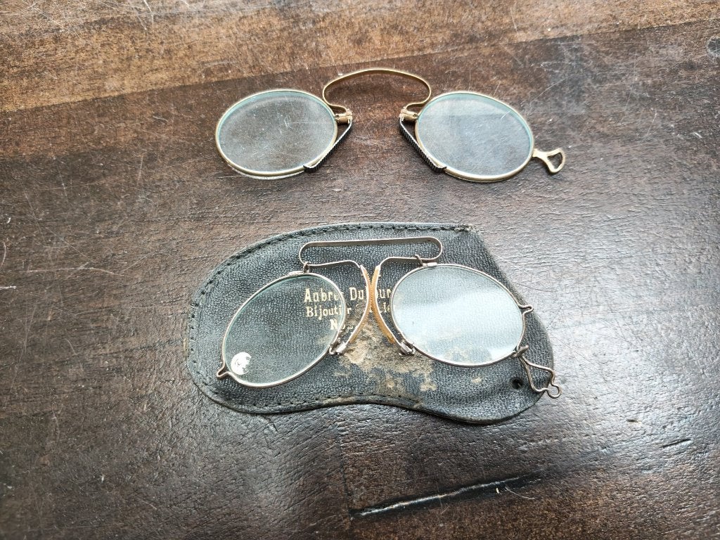 Knijpbril / Pince-nez / Lorgnet, Ophalen of Verzenden, Gebruikt, Overige merken