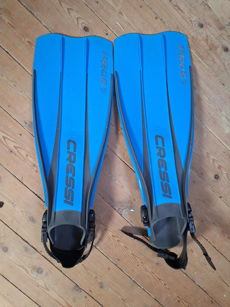 Weinig gebruikte flippers, Watersport en Boten, Duiken, Ophalen, Zo goed als nieuw, Zwem- of Duikvliezen