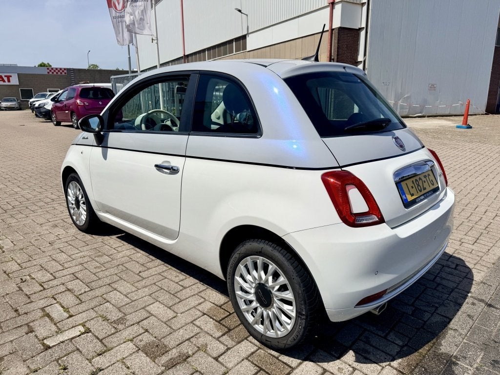 Fiat 500 1.0 Hybrid Dolcevita | Panoramadak (bj 2021), Voorwielaandrijving, 12 maanden, Stof, Euro 6