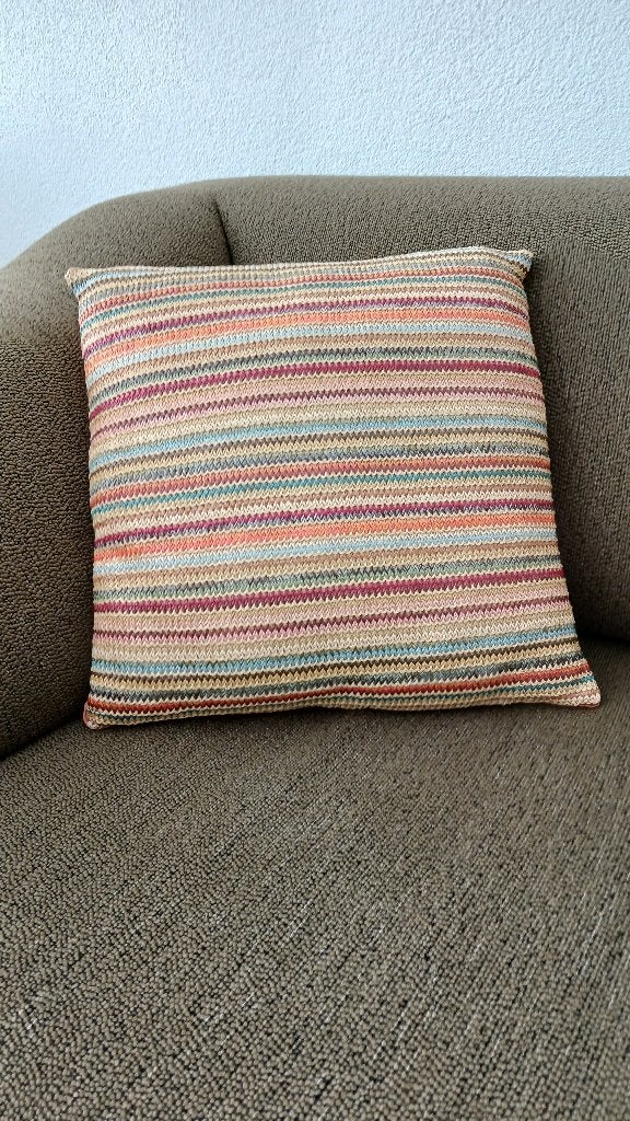 Sierkussen 40 x 40 cm, Meerkleurig, Vierkant, Nieuw, Ophalen of Verzenden
