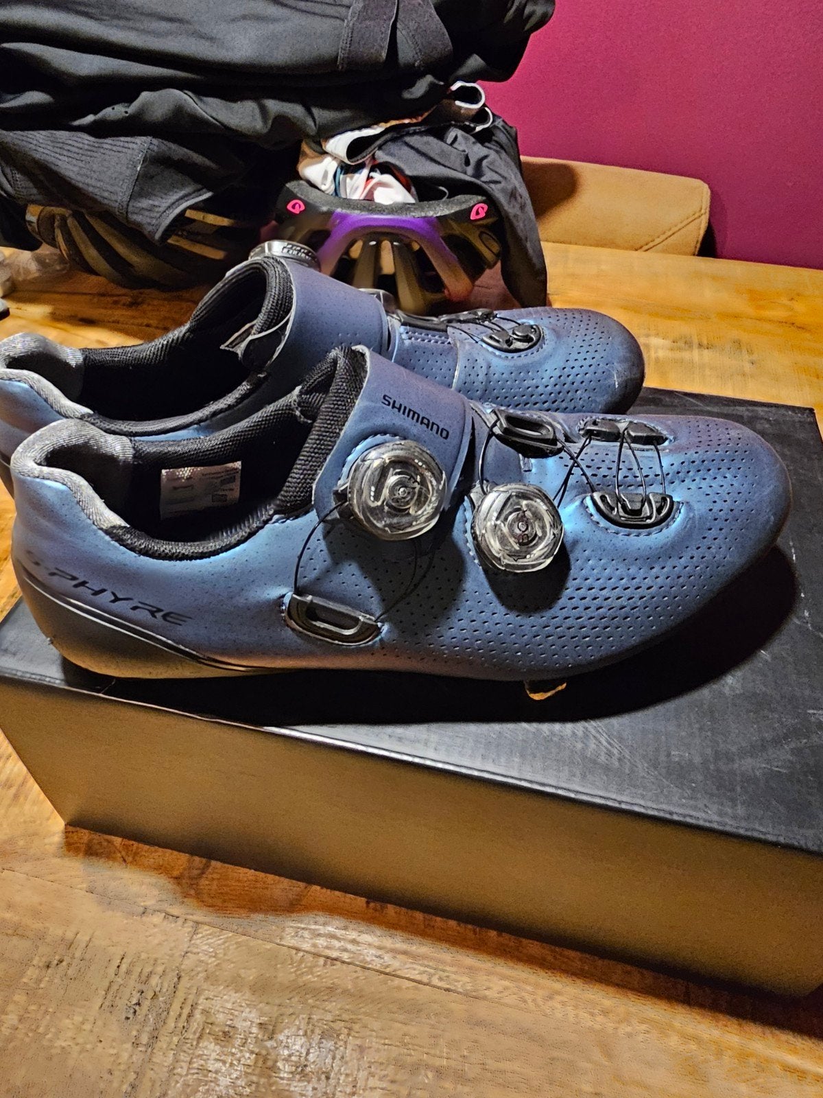 Shimano S-Phyre RC901 AURORA Limited Edition – Maat 40, Gebruikt, Schoenen, Overige maten, Ophalen of Verzenden
