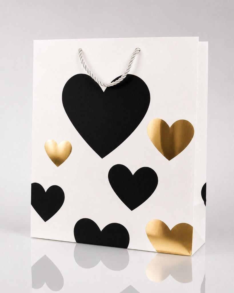 Partij cadeautassen met hart print, NHP International, Overige typen, Ophalen of Verzenden, Info@nhp-international.com
