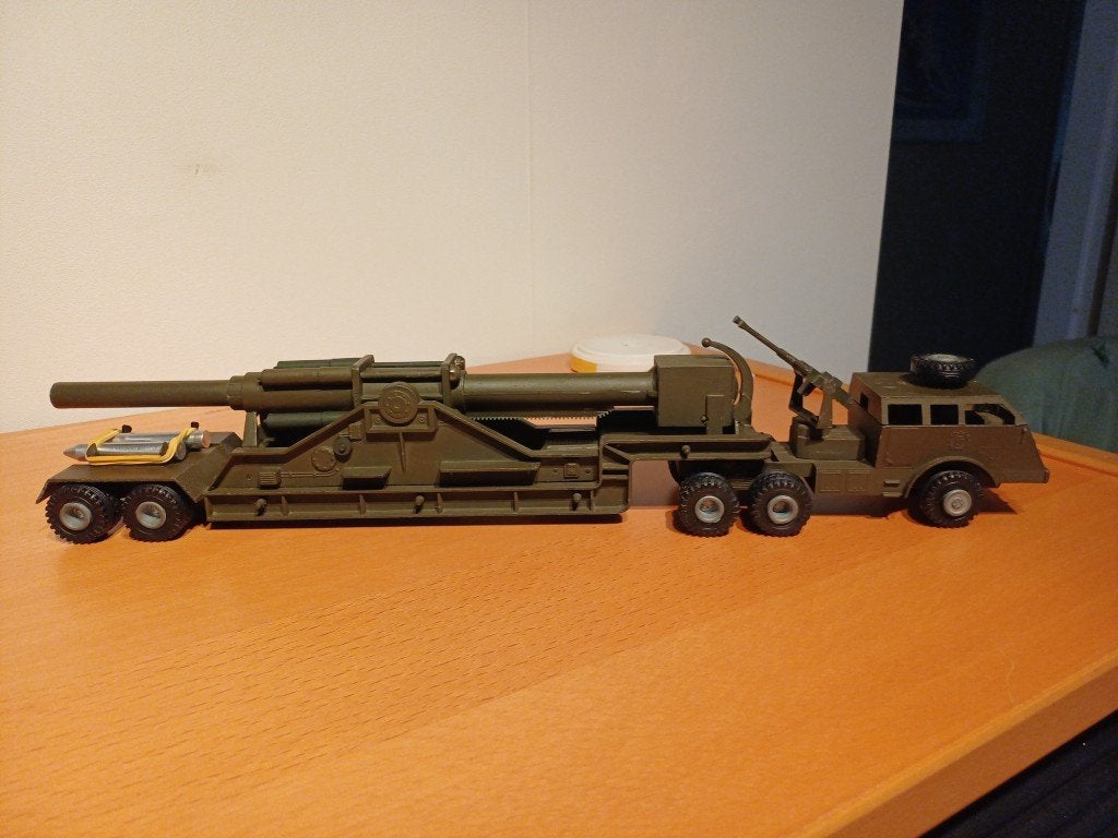 M26 pacific drago tank transport 1:50, Ophalen of Verzenden, Zo goed als nieuw, Bus of Vrachtwagen, Overige merken