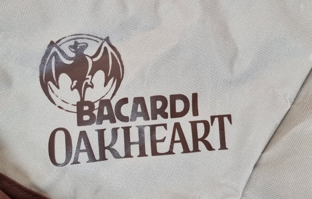 Bacardi Oakheart promo bag / army bag - IZGST - promotietas, Ophalen of Verzenden, Zo goed als nieuw, Overige typen