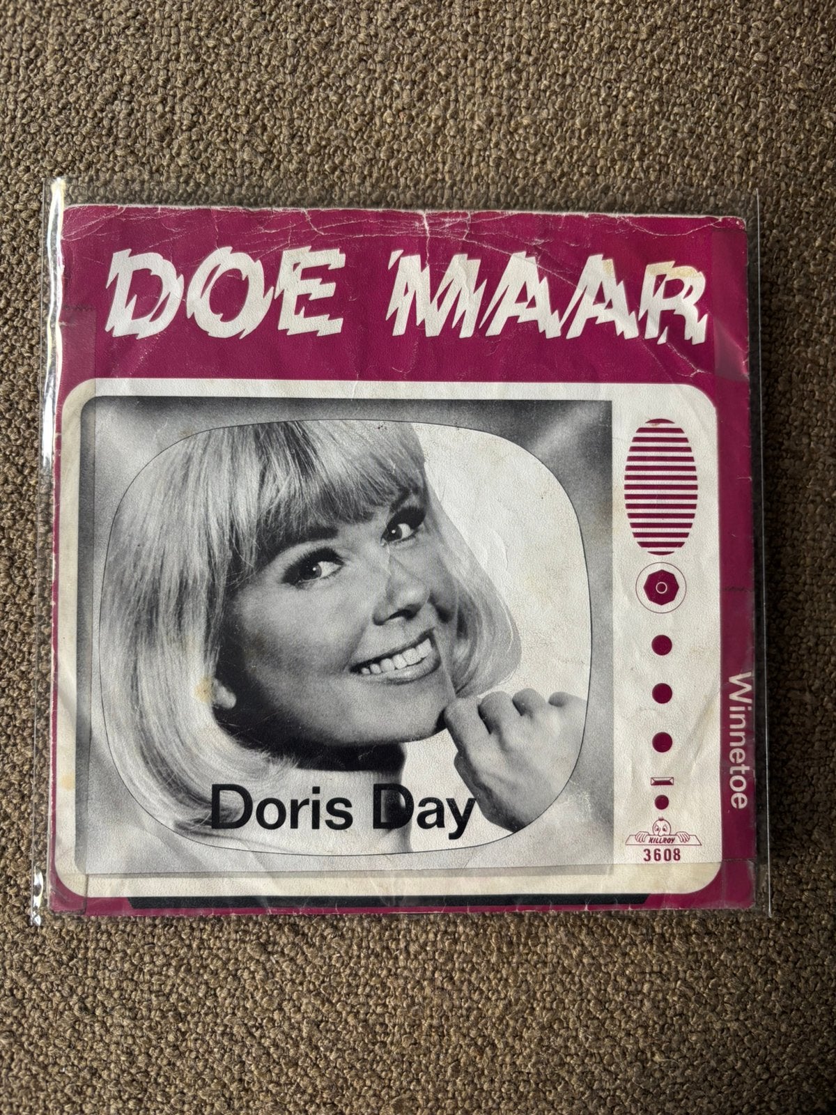 Doe Maar - Doris Day, Cd's en Dvd's, Ophalen of Verzenden, Gebruikt, 7 inch, Nederlandstalig