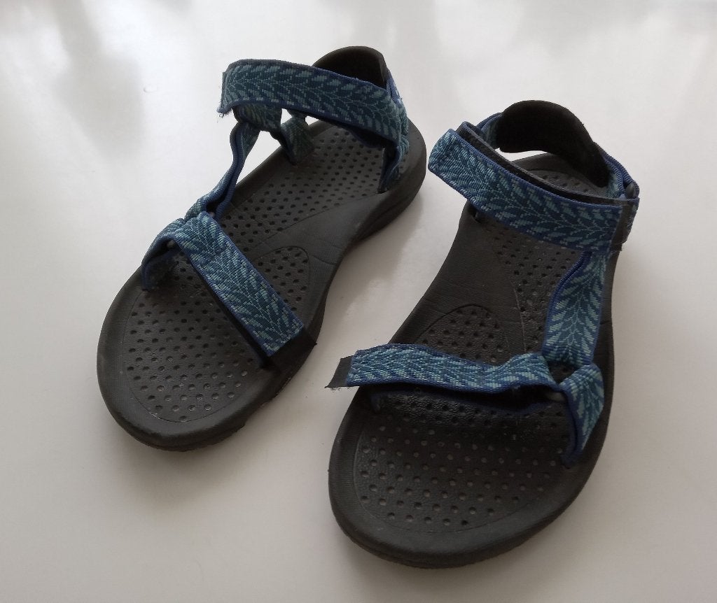 Teva blauwe sandalen, maat 39, Oosterveldweg 15, 7274 DZ, Sandalen of Muiltjes, Zo goed als nieuw, Teva