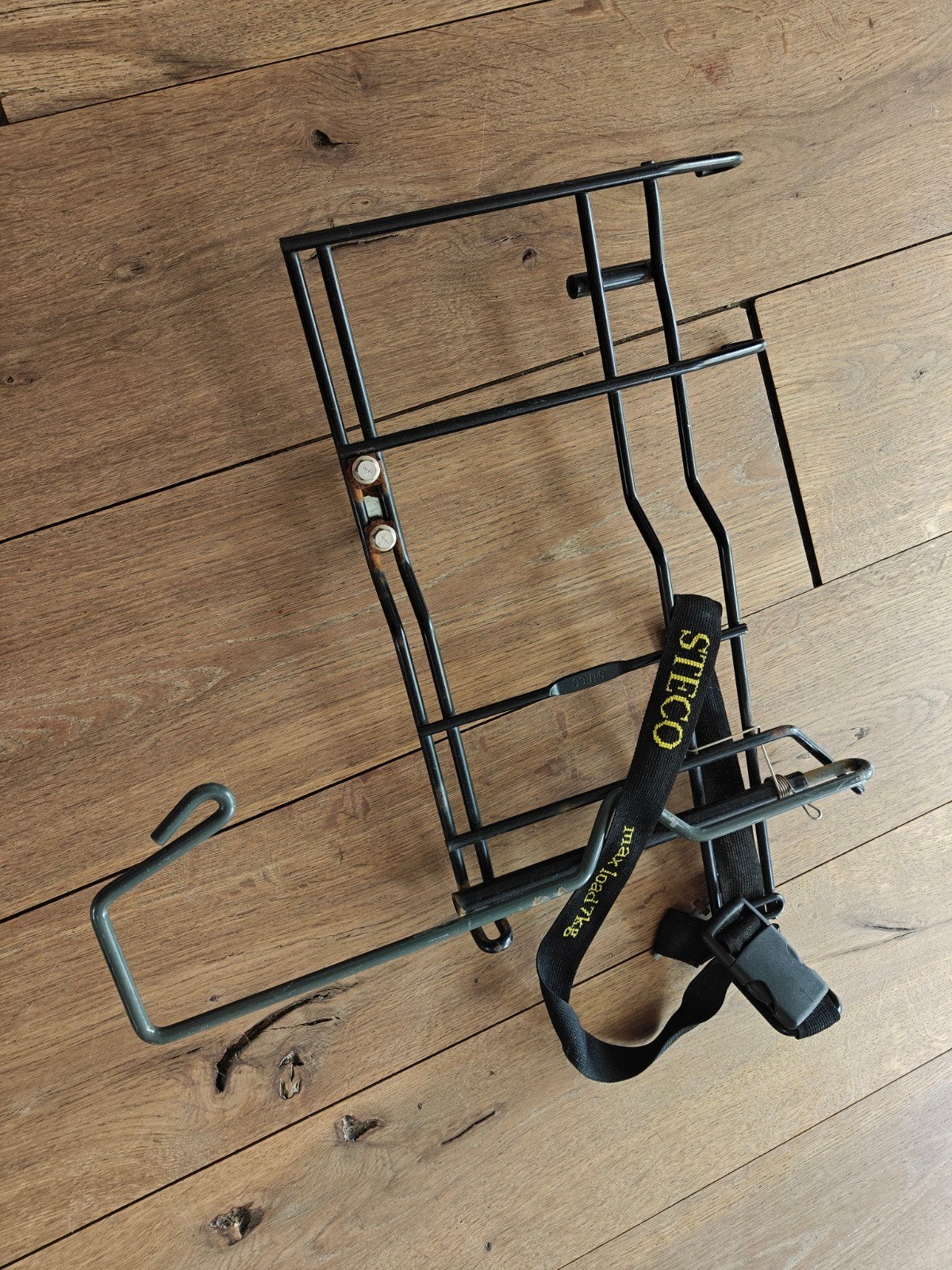Steco fietsdrager voor buggy - max. 17kg, Fietsen en Brommers, Fietsaccessoires | Bagagedragers, Gebruikt, Ophalen